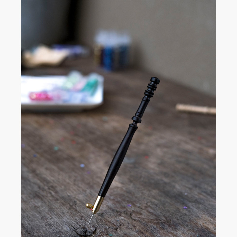 French embroidery crochet handle luneville French front and back crochet embroidery tools beaded beaded embroidery