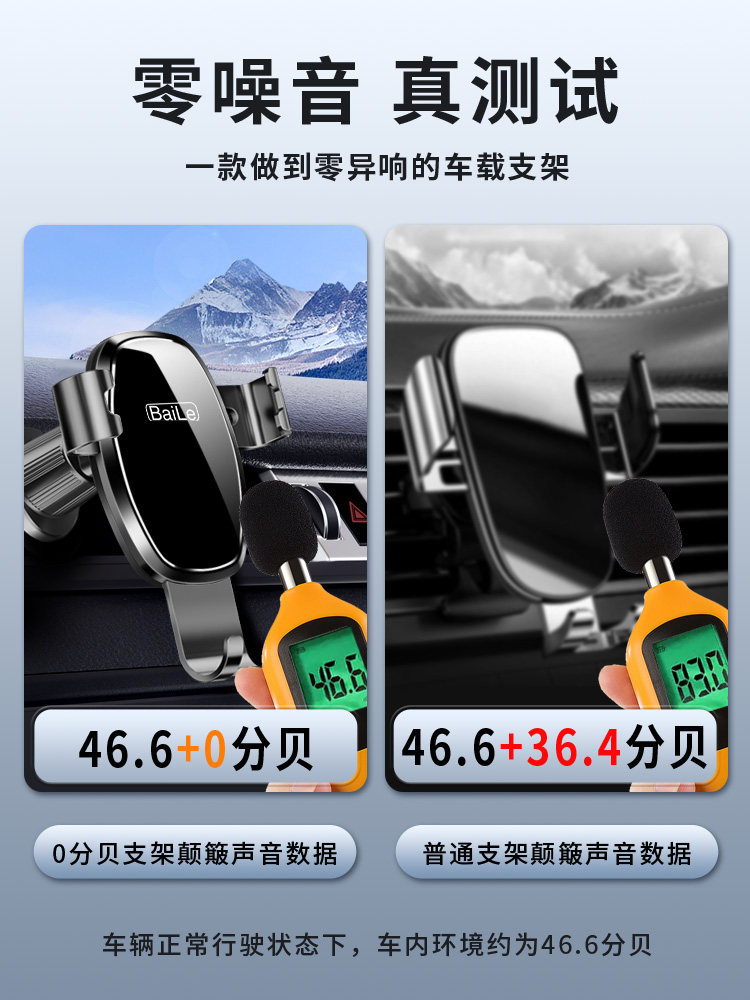 Car Phone Holder for Air Vent, New Universal Fixed Mount, Dedicated Navigation Stand for In-Car Use