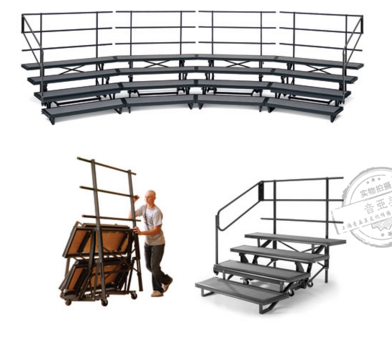 American Wenger Wenger professional chorus steps four-story chorus platform folding chorus platform