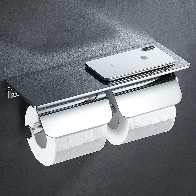 German full copper modern paper towel rack Toilet Paper Rack Makeup room Toilet Paper Shelve Toilet Toilet Paper Shelf