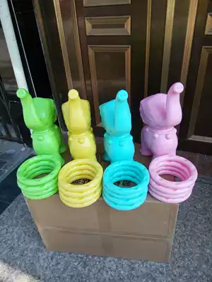 Kindergarten throwing toy ferrule elephant ferrule animal ferrule sensory integration equipment parent-child early education game