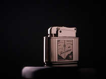 1950s German Kw Carvedon Press Type Automatic Kerosene Lighter Antique Lighter