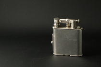 1930s Swiss Made Dunhill Dunhill Sterling Silver Arm-lift Pipe Special antique kerosene Lighter