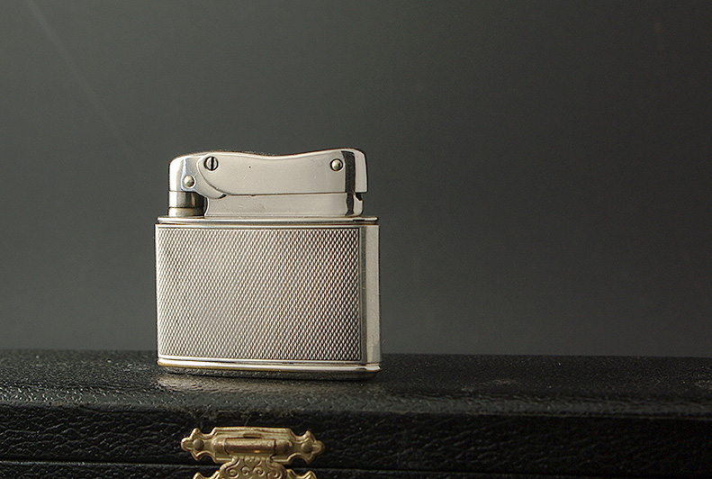 1950s German Mylflam one thousand Spark Standard standard with pure silver cover antique kerosene lighter-Taobao