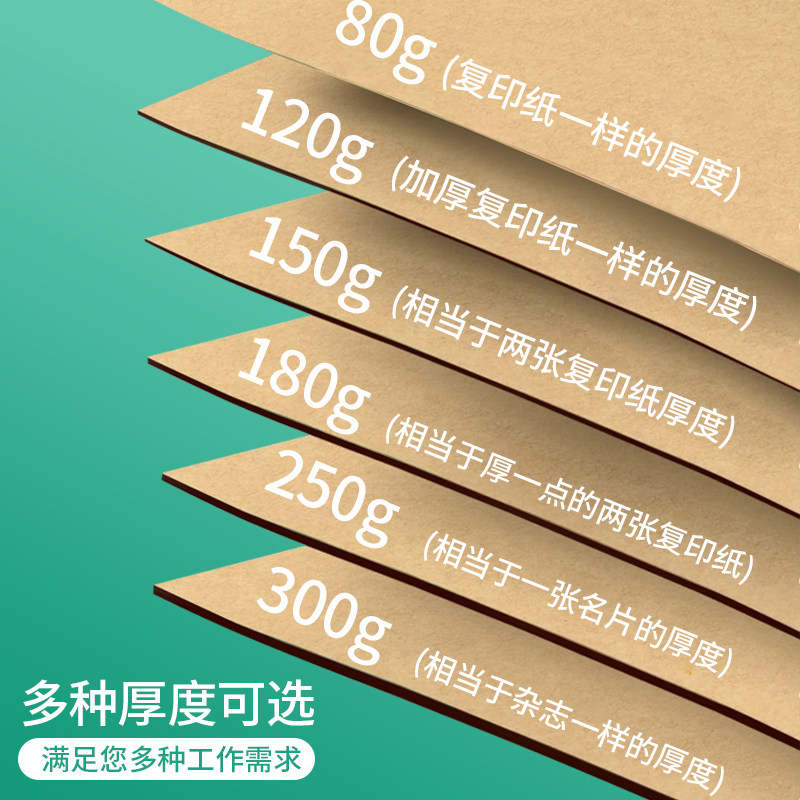 全开牛皮纸:一纸多用,从美术到包装的全能选手!-牛皮纸-淘宝百科网