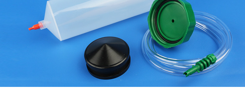 American syringe 300 ml three-piece glue dispenser special large capacity glue dispenser adhesive adapter