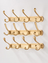 Entry door Entrance Door Genguan Wardrobe Side Free of perforated gold Hood Hood Hook Creative Hanging Hood Hook Light Lavish Shoes Cabinet Hook