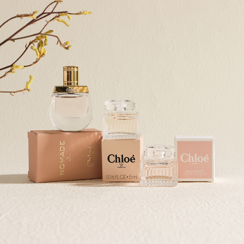 Chloe Chloé Rosewood Rose Nomad Lady's Love Journey Mimosa Q-Version Mini Perfume
