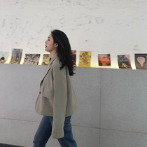 ViaVela spring and autumn small suit female chic Hong Kong flavor small man casual loose ins Korean version of the net red suit jacket