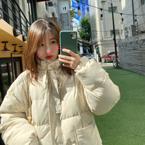 Via Vela down jacket womens short 2021 winter new small anti-season student bread suit thickened jacket