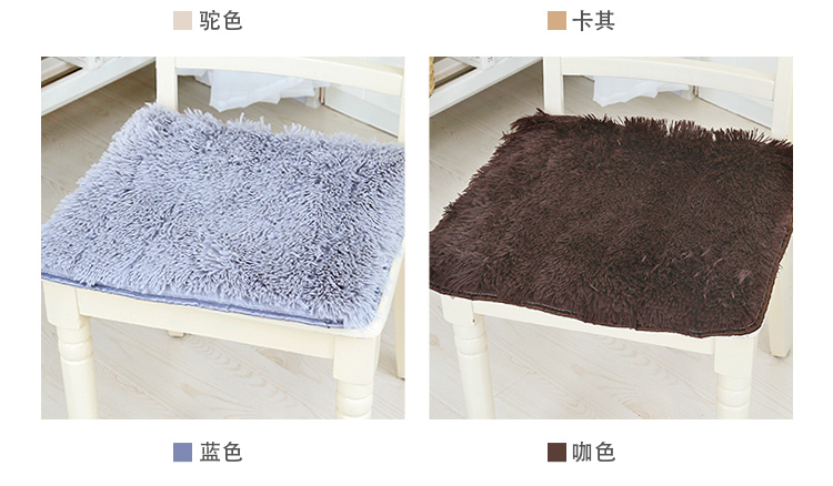 Học sinh lớp học đệm ghế văn phòng ăn đệm đệm chống trượt ghế sofa đệm dày dày tóc dài pad đệm ghế gỗ