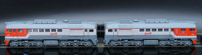 ROCO HO 1/87 Train Model RZD 73793 Digital Sound Diesel Locomotive