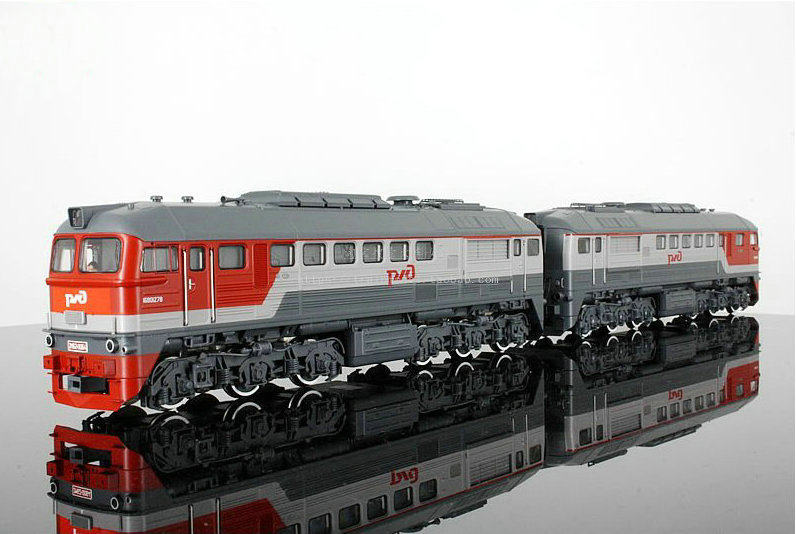 ROCO HO 1/87 Train Model RZD 73793 Digital Sound Diesel Locomotive