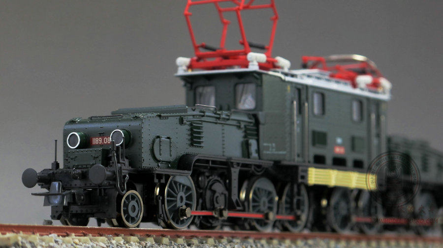 欧洲铁路巨兽~大鳄鱼电力机车