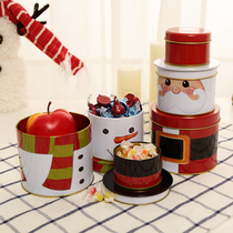 Christmas storage box gift box box iron box children Christmas gifts Christmas gifts Christmas decorations ornaments