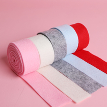 Felt webbing Christmas tree ornament pendant handmade accessories Christmas ornament DIY velvet belt bow