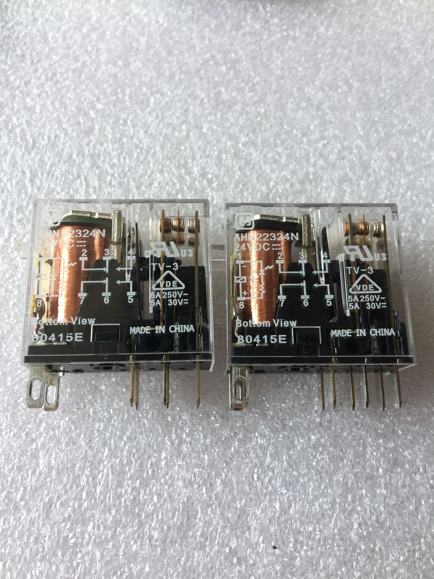 Panasonic AHN22324N 24VDC AHN22324 AHN22324 fit small intermediate relay warranty 1 year