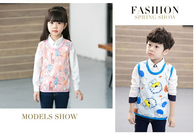 Áo vest trẻ em ấm áp cộng với nhung dày bé trai và bé gái mùa thu và mùa đông Áo vest trẻ em không tay áo gile cho bé trai sơ sinh