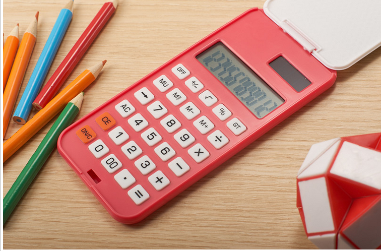 6s straight plate mobile phone type office calculator button Battery Mini Cute Portable Card Student Computer