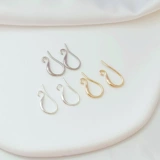 Серьги, аксессуар ручной работы, ручка с кисточками, 14 карат, золотой цвет, «сделай сам»