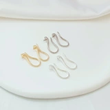 Серьги, аксессуар ручной работы, ручка с кисточками, 14 карат, золотой цвет, «сделай сам»