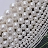 Натуральный браслет из бисера из жемчуга ручной работы, бусины, серьги, аксессуары, 2-16мм