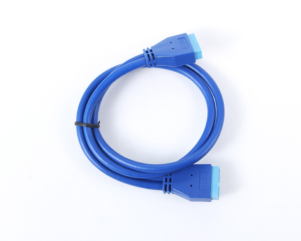 USB3 0 20Pin male-to-male hyperlink 50cm 20-pin male-to-male cable 19 20Pin