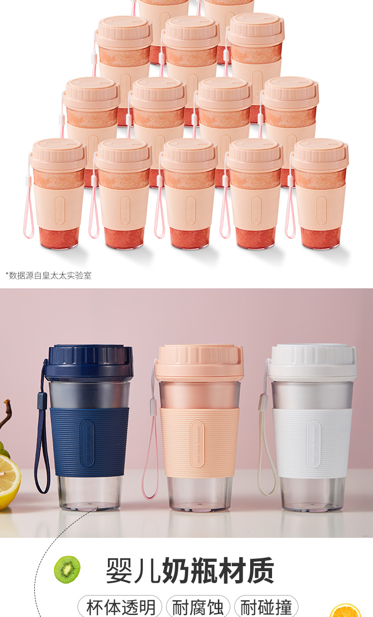may ep hoa qua Hoàng đế Anh máy ép trái cây nhỏ nhà trái cây nhỏ cầm tay điện nước ép cốc sinh viên máy - Máy ép trái cây máy xay promix