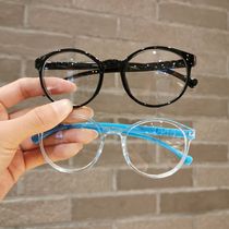 Childrens glasses Anti-Blu-ray Internet class Mens and womens mobile phone Computer goggles Pupils Anti-myopia flat light glasses