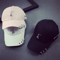 Childrens cap summer baby casual all-match iron ring shade baseball cap spring and autumn mens and womens childrens hip-hop cap tide