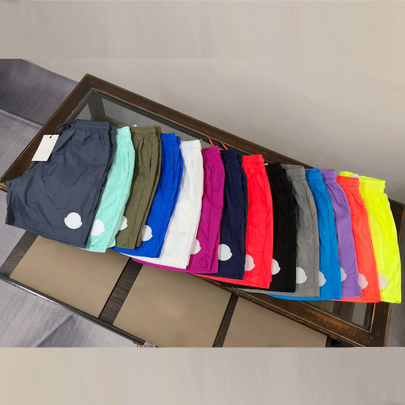 Trendy Men's Shorts Dopamine Color Summer Fashion Versatile Beach Quick-Dry Casual Quarter-Length Shorts Trendy Men's Shorts Dopamine Color Summer Fashion Versatile Beach Quick-Dry Casual Quarter-Length Shorts