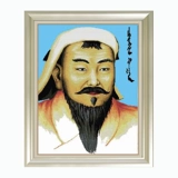 Женни Кхан Бриллиантовая живопись Монгольская монгольская муниципальная муниципальная муниципальная поперечная кросс -ромба -ромб -сембранскую железное дерево