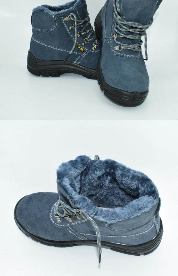 Защитная обувь 秋冬安全工作鞋电焊工冬男女耐高温钢头防砸刺穿防滑实心底劳保鞋