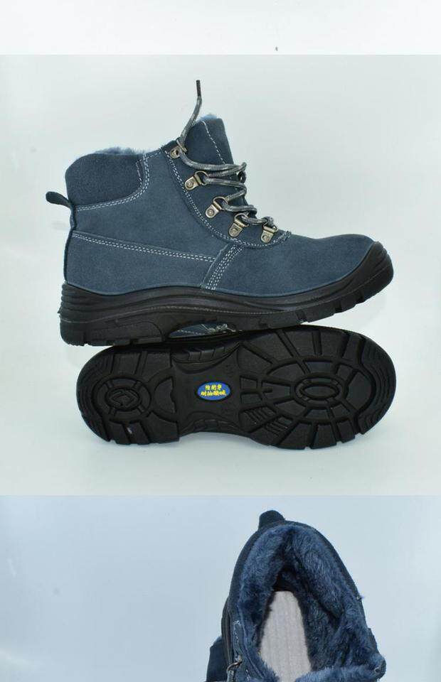 Защитная обувь 秋冬安全工作鞋电焊工冬男女耐高温钢头防砸刺穿防滑实心底劳保鞋