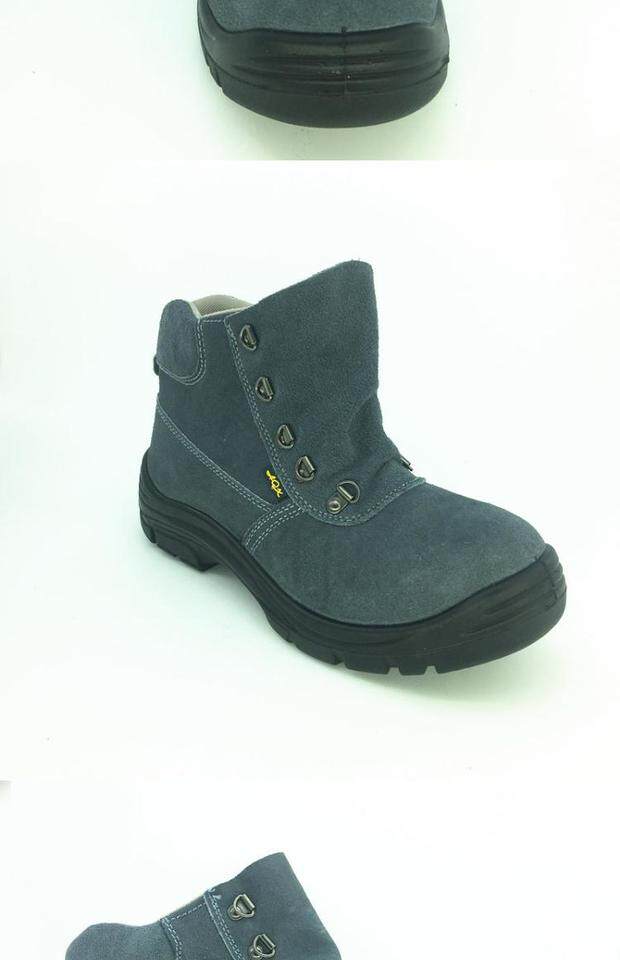 Защитная обувь 秋冬安全工作鞋电焊工冬男女耐高温钢头防砸刺穿防滑实心底劳保鞋