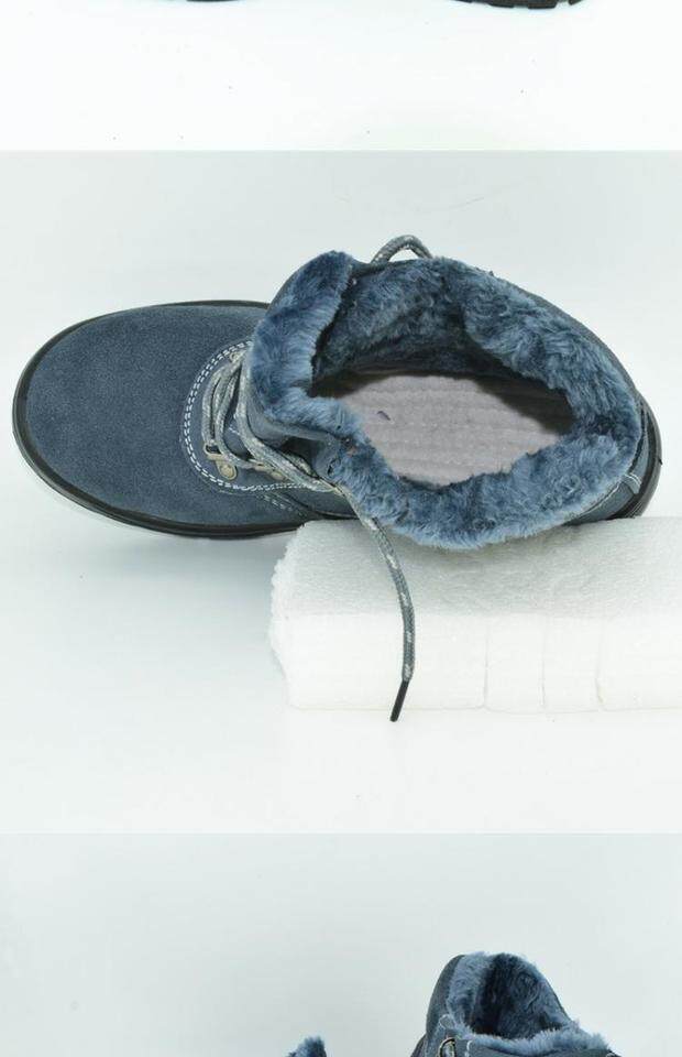 Защитная обувь 秋冬安全工作鞋电焊工冬男女耐高温钢头防砸刺穿防滑实心底劳保鞋