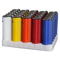 50 creative metal windproof lighters customized with printed advertising high-looking inflatable and durable lighters wholesale