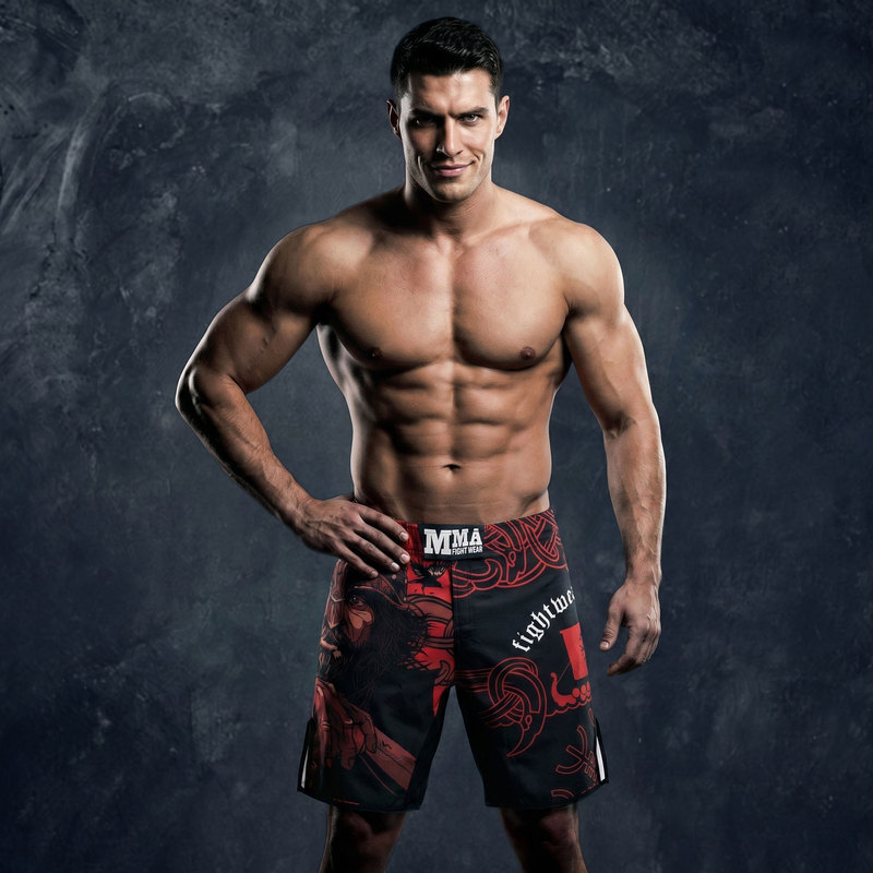 Mma Shorts Fighting Sports Fitness Ufc Mixed Martial Arts Training Muay Thai Boxing Sanda Jiu-Jitsu Running Muscle Summer Men
