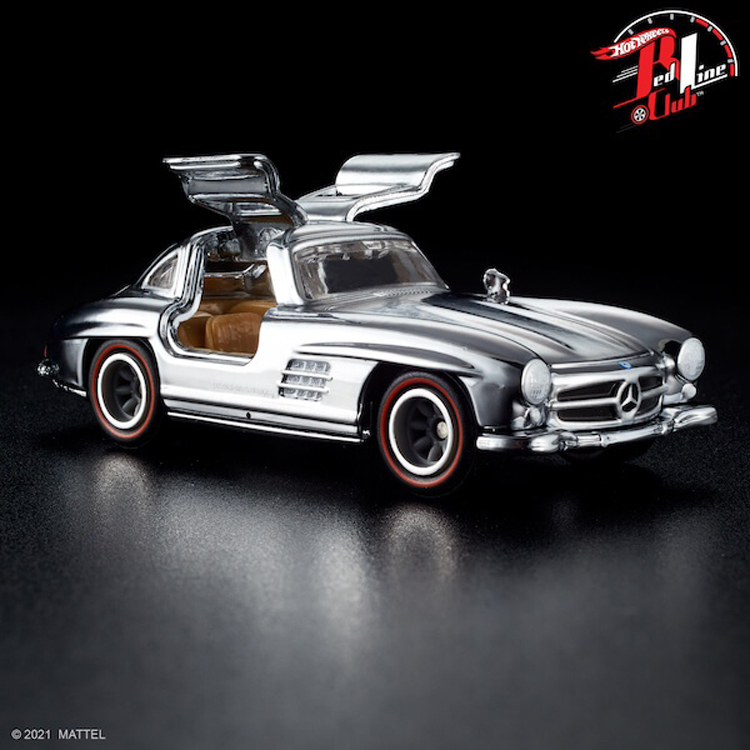 Hot Wheels Rlc 1/64 55 Mercedes Benz 300Sl Crystal Coffin Hot Wheels Rlc 1/64 55 Mercedes Benz 300Sl Crystal Coffin