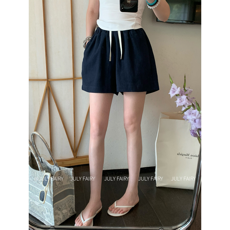 July Fairy Comfortable High-Waisted Loose Shorts for Petite People