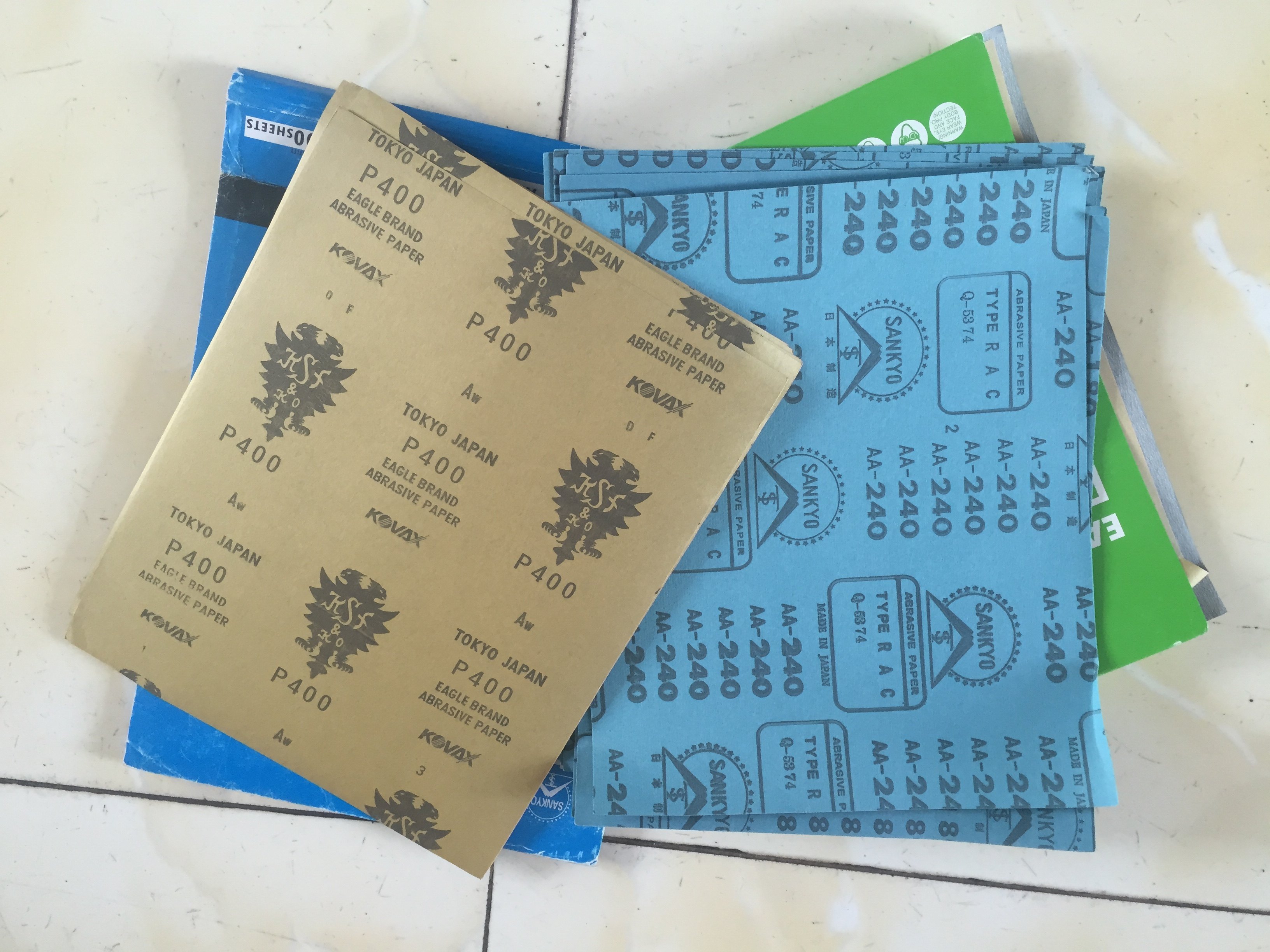 Japan imports Fuji Star Double Eagle Sand Paper Polished Smooth Without Trace High End Furniture Designation Brands