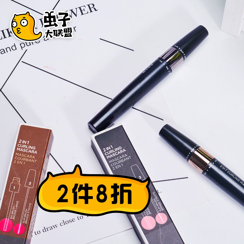 The Face Shop / Philippines po shop mascara hai đầu một trong hai mảnh, chống thấm nước uốn dày kéo dài - Kem Mascara / Revitalash