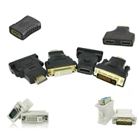 Ведение видео перевода 24+5 PINS DVI до 15 -отверстия VGA ROTOR MOTH