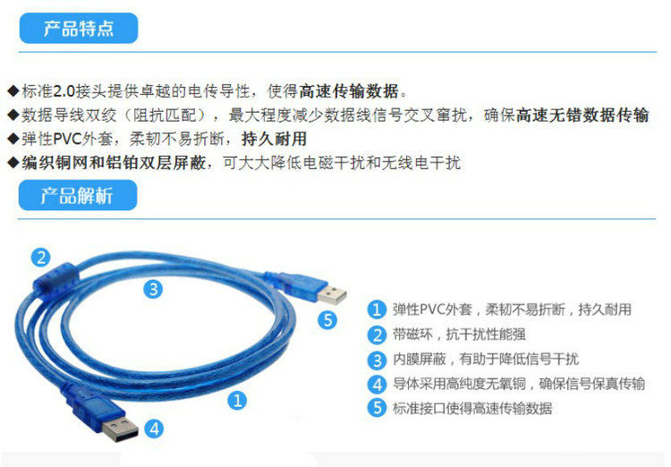 Câble extension USB - Ref 435161 Image 3