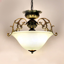 American wrought iron chandelier Nordic balcony aisle light Xuan closed hall light single head LED European retro corridor lighting