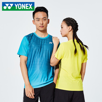 YONEX Yonex badminton clothes men and womens new group purchase quick-drying short-sleeved T-shirt 115318