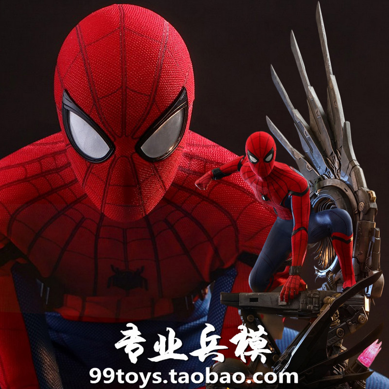 Hottoys HT 1 4 Spiderman Hero Return Label QS014 luxury version QS015 spot