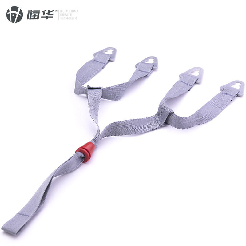 Lengthened cap with Haihua safety helmet forehead suction sweats with safety helmet lower jaw with safety helmet Baking protection belt