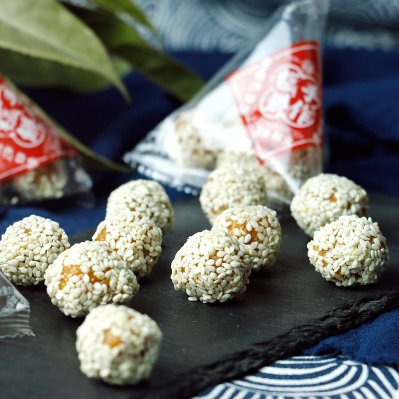 Hunan Special Birth Centuries-old cakes Sullivan fragrant sesame round sweets delicious snack snack snack 250g hot sell