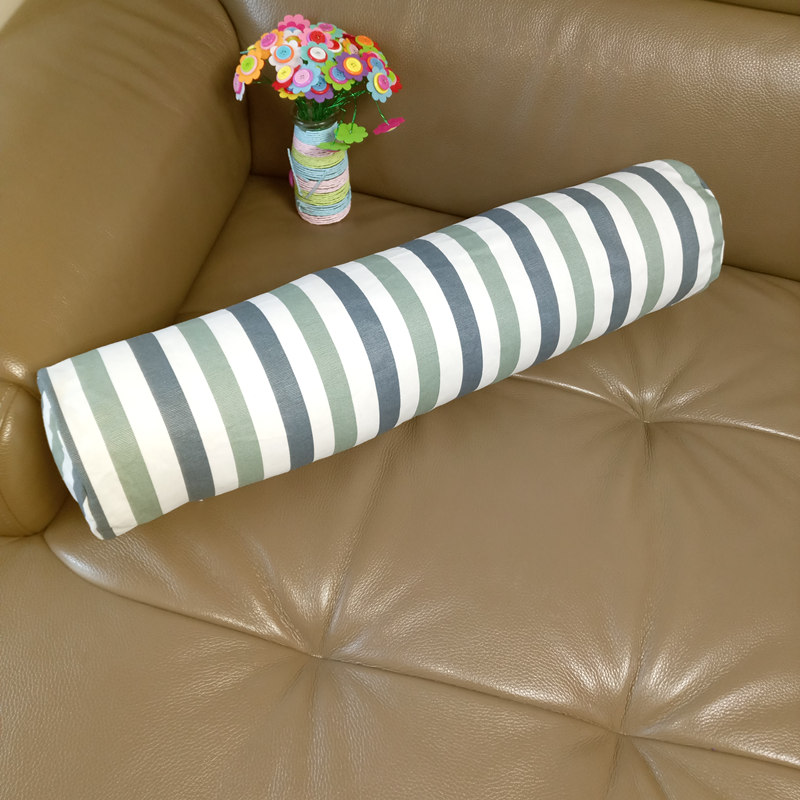 Dài hình trụ cắm giường sofa gối bìa kẹo khe tựa lưng đệm bông thô cũ tùy chỉnh mà không cốt lõi - Trở lại đệm / Bolsters gối tựa lưng sofa cao cấp